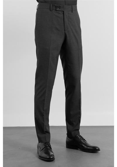İmza Siyah - Antrasit Yan Cep Kazayağı Desen Slim Fit Esnek Classic Pantolon 1003255174 İmza Siyah - Antrasit Yan Cep Kazayağı Desen Slim Fit Esnek Classic Pantolon 1003255174