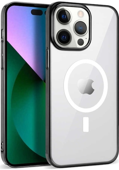 Apple Uyumlu iPhone 14 Pro Max Kılıf Zore Wireless Şarj Özellikli Pixel Magsafe Kapak