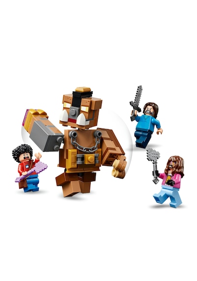 LEGO® Minecraft® Orman Malikanesi Dövüş Ringi 21272 - 10 Yaş ve Üzeri Çocuklar için Yaratıcı Oyuncak Yapım Seti (491 Parça)