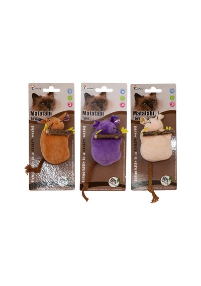 Cosmotex 8712695514602 Eastland Matatabili Peluş Fare 9,5cm
