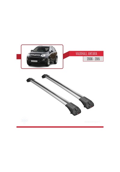 Vauxhall Antara 2006-2015 Arası İle Uyumlu Ace-1 Ara Atkı Tavan Barı Gri