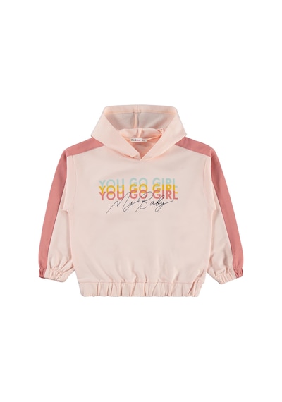 Civil Girls Kapşonlu 6-9 Yaş Eşofman Takımı - Pembe