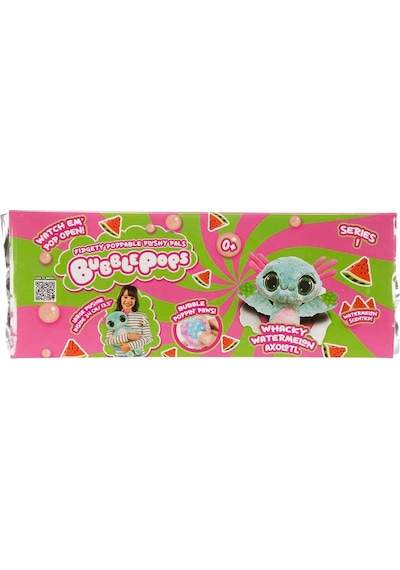 Bubble Pops Whacky Watermelon Axolotl: Kokusuyla Büyüleyen Şişme Peluş Aksolotl