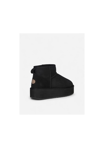 Emu Australia Stınger Mıcro Flatform W13082 Black Kadın Bot Siyah