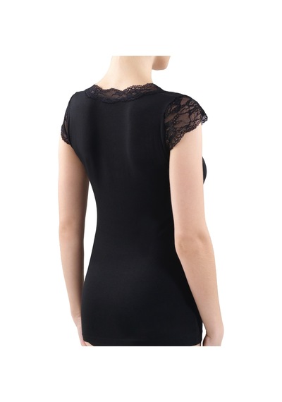 Blackspade Kadın T-shirt 1348 - Siyah