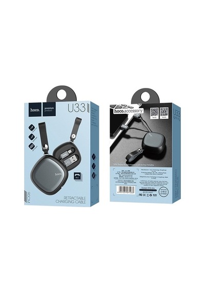 Hoco U33 Taşıma Çantalı Mikro Usb Kablo (176848177)-Rz