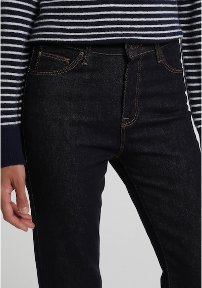 Colin's Colins Flare Fit Orta Bel Ispanyol Paça Kadın Dark İndigo Denim Jean Pantolon Cl1083042 Q1.v1 Dn45267