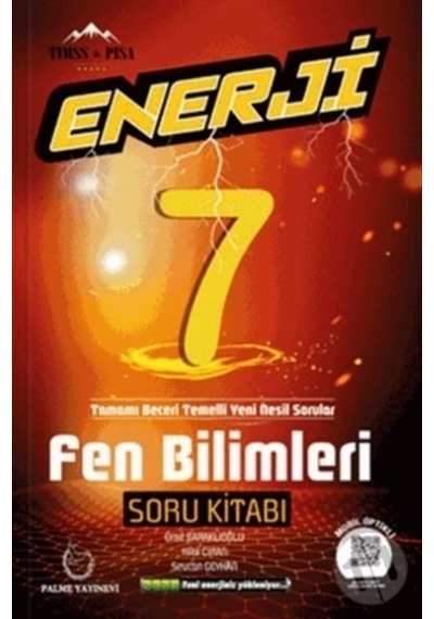 7. Sınıf Enerji Fen Bilimleri Soru Kitabı -  Palme Eğitim