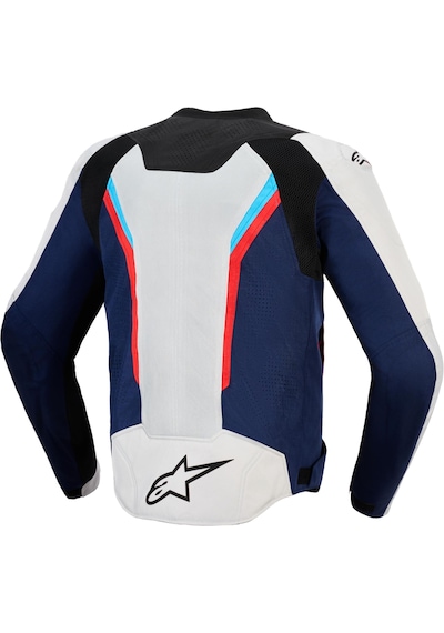 Alpinestars Ast V3 Air Yazlık Motosiklet Mont Gri-mavi-siyah