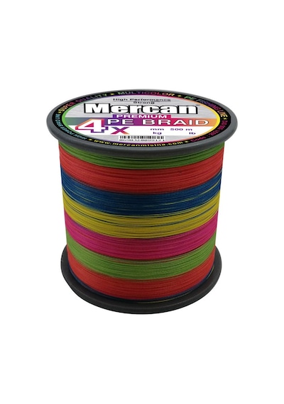 Mercan Pe Örgü Premium 4X İp 500 M Multı Color Misina