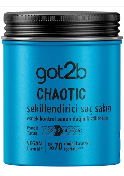 Got2b Chaotıc Şekillendirici Saç Sakızı Vegan 100 Ml