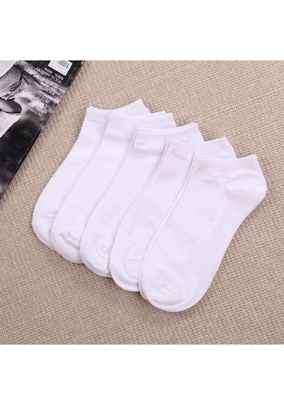 Bgk Unisex Yazlık Patik Çorap 'li Extra Rahat Beyaz Bgk Unisex Yazlık Patik Çorap 'li Extra Rahat Beyaz