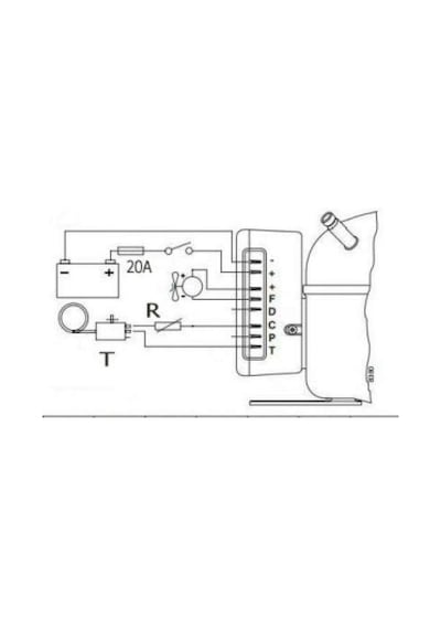 Techsun Tch30G Dc 12-24V R134a Kompresör