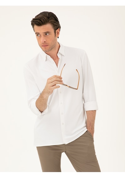 Cacharel Beyaz Slim Fit Gömlek 15841036