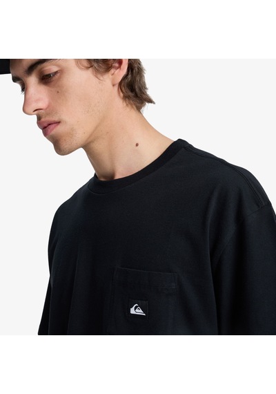 Quiksilver Salt Water Pock Erkek Siyah T-shirt Eqyzt08205