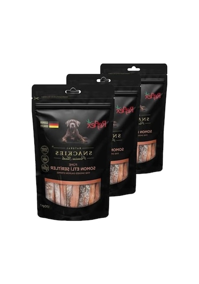 170 G Füme Somon Köpek Ödülü, 3 Paket
