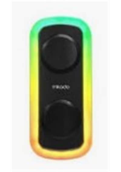 Mikado Md-c18 Siyah 8w Rgb Işıklı Taşınabilir Speaker Hoparlör