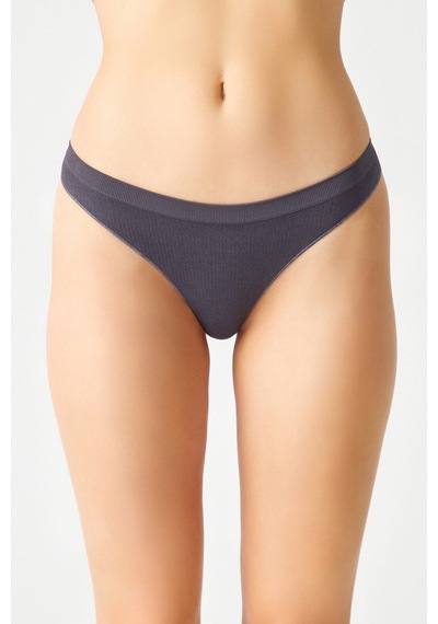 Los Ojos 3 Adet Fitilli Seamless Brezilya Modeli Külot 3xbrasil Fitilli Antrasit-mavi-ten Los Ojos 3 Adet Fitilli Seamless Brezilya Modeli Külot 3xbrasil Fitilli Antrasit-mavi-ten
