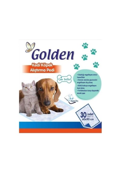 Golden Kedi Köpek Çiş Pedi 60 x 90 CM 30'lu