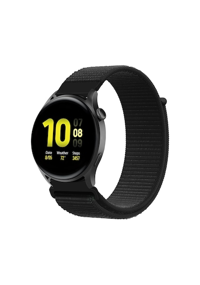 Galaxy  Uyumlu  Watch  Uyumlu  7/6/5/4/fe Serisi 40mm/44mm , Watch  Uyumlu  6/4 Classic 47mm/43mm/42mm Ve Watch  Uyumlu  5 Pro 45mm İçin Yumuşak Ve Konforlu Hasır 20mm Naylon Kordon