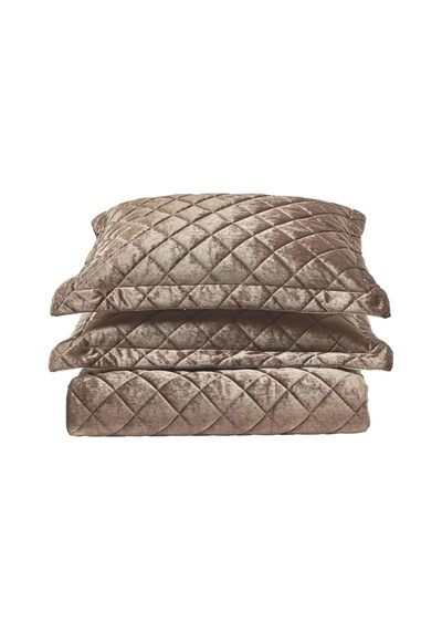 Doqu Home Luxury Yatak Örtüsü Imperial Çift Kişilik - Cappucino Krem