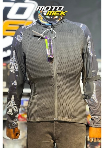 Scoyco Body Armor Fileli Siyah
