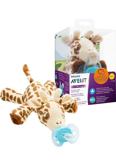 Philips Avent Snuggle Zürafa Ultra Soft Emzikli Peluş Uyku Arkadaşı 0-6 Ay - Scf348/11