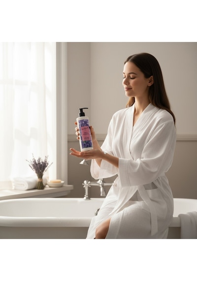 Eda Taşpınar Wild Lavender Rahatlatıcı Lavanta Etkisi Yoğun Nemlendirici Vücut Losyonu 400 ML