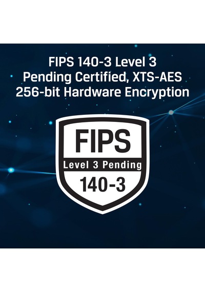 Kingston Ironkey 256 GB Keypad 200 Fıps 140-3 Taşınabilir Type-c Flash Bellek