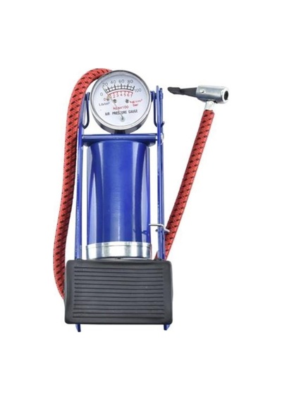 Motosiklet - Bisiklet Lastik Şişirme Ayak Pompası