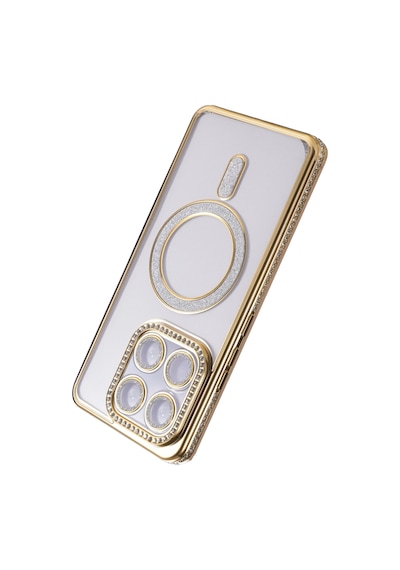 Xiaomi Mi 17t Joke Simli Magneticsafe Kılıf - Gold