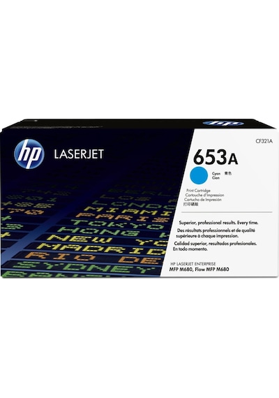 Hp 653A Cf321A Mavi Toner