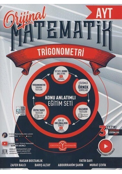 Ayt Matematik Trigonometri Orijinal Yayınları