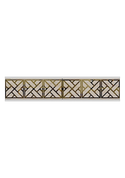 Tda1238btg - Arex120 Duvara Montaj Tv Stand, Tv Rafı, Tv Sehpası Beyaz - Traverten - Gold 120cm Tda1238btg - Arex120 Duvara Montaj Tv Stand, Tv Rafı, Tv Sehpası Beyaz - Traverten - Gold 120cm