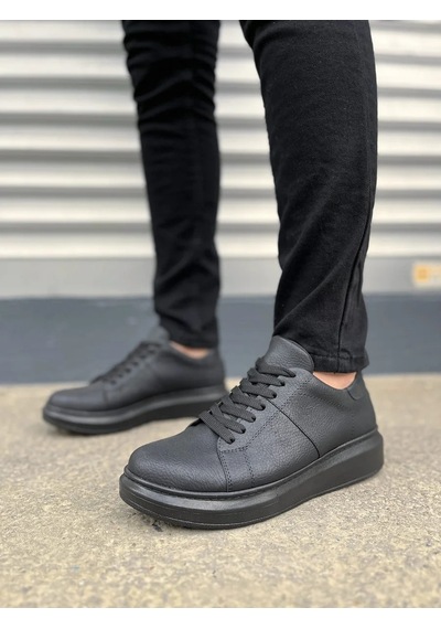 Mevese New Boost Siyah Bağcıklı Günlük Erkek Ayakkabı