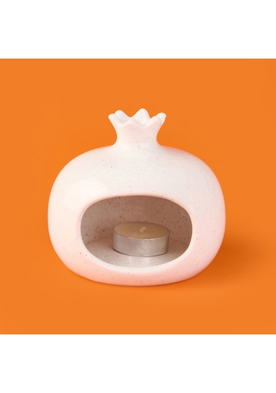 Deco Melograno Buhurdanlık - Beyaz - 10 Cm Çok Renkli 05084666