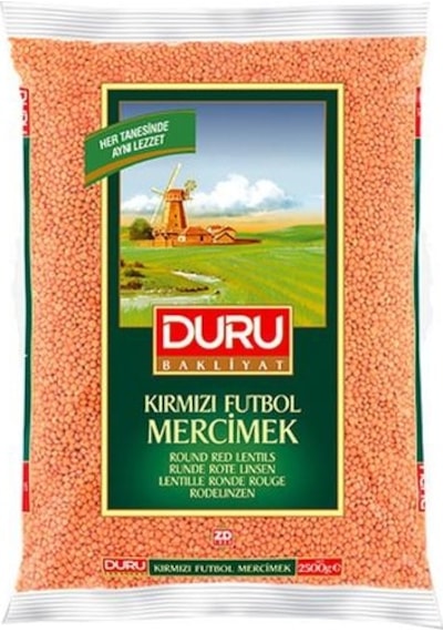 Duru Kırmızı Mercımek 2 KG