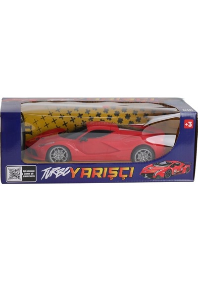 10729 Uk Ff Şarjlı 1 16 Turbo Yarışçı Sarı