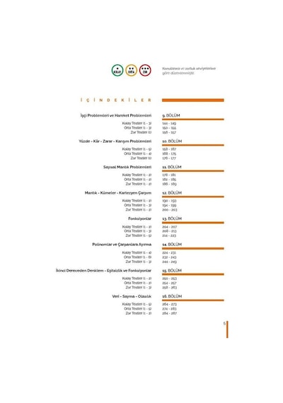 TYT Matematik Konularına ve Zorluk Derecelerine Göre Çıkmış Soru ve Çözümleri -  A Yayınları