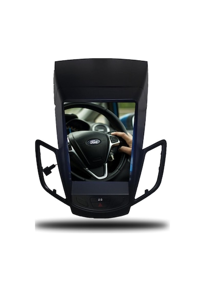 Oskodi Ford Fiesta Tesla Ekran Android Carplay Multimedya 2013-2014 4gb Ram + 64gb Hafıza