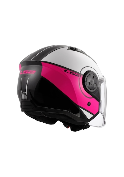 Ls2 Aırflow 2 Cover Beyaz-pembe Kask