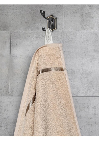 Banyo Havlu Seti 4 Lü Bale Bej