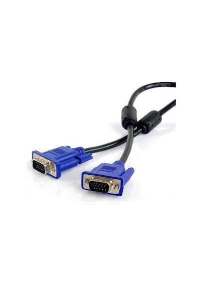 1.5Mt Vga Kablo - Parazit Önleyicili Projeksiyon Monitör Kablosu