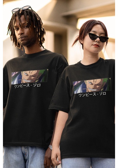 Anime Zoro Face Tişört