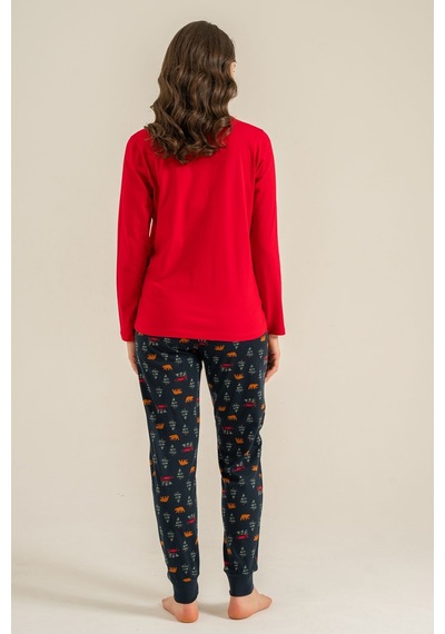 Rolypoly Be Happy Everyday Anne Kız Kırmızı Uzun Kol Pijama Takım Rp3932-a-v1 Rp3932-a-v1 Rolypoly Be Happy Everyday Anne Kız Kırmızı Uzun Kol Pijama Takım Rp3932-a-v1 Rp3932-a-v1
