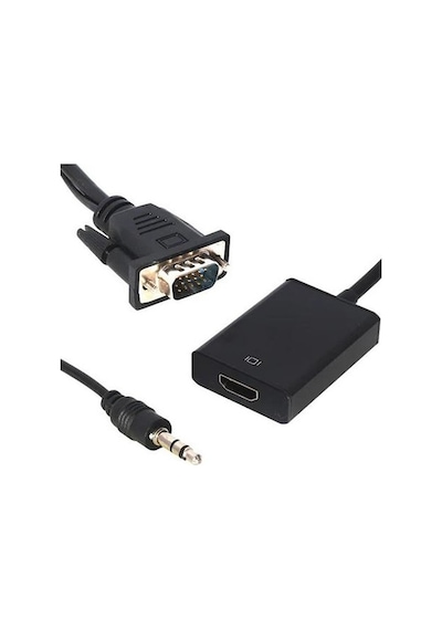 Powermaster  Pm-18637 Vga Erkek To Hdmi Dişi Dönüştürücü  Kablo
