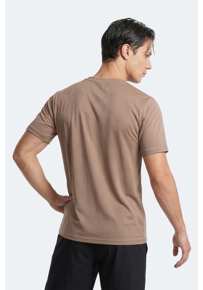 Slazenger Hardflex Erkek Vizon Tişört