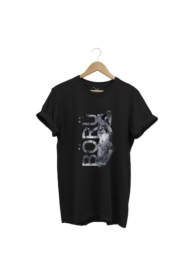 Türkiye Bozkurt Börü Yazısı Ve Kurt Baskılı %100 Pamuk Regular Fit Bisiklet Yaka Premium T-shirt Siyah Türkiye Bozkurt Börü Yazısı Ve Kurt Baskılı %100 Pamuk Regular Fit Bisiklet Yaka Premium T-shirt Siyah