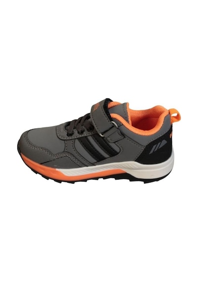 Kinetix Erkek Çocuk Siyah Gri Çırtlı 26-30 Outdoor Soğuya Yağmura Dayanıklı Spor Ayakkabı 001