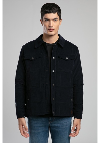 Lee Cooper Preston Erkek Kadife Ceket Koyu Lacivert-21114 Lacivert
